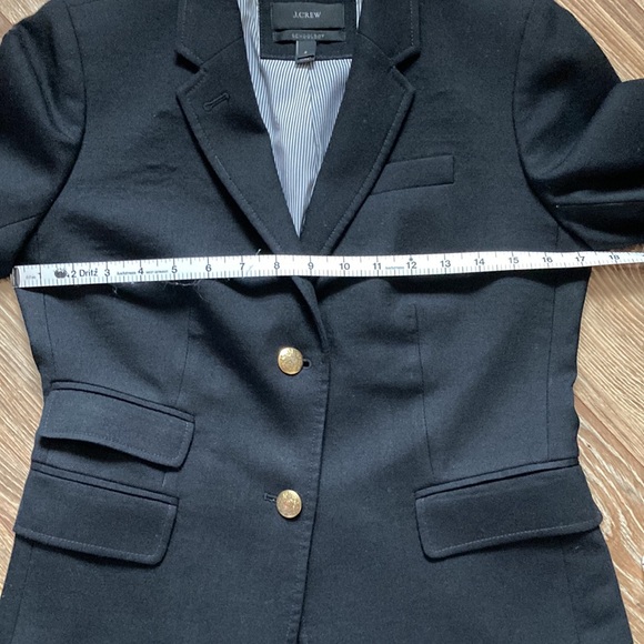J Crew Schoolboy Black Blazer Size 2 - Picture 12 of 16